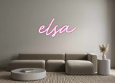 Custom Neon: elsa