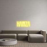 Custom Neon: Hamza