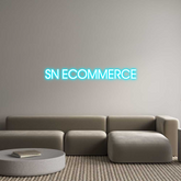 Custom Neon: SN ECOMMERCE