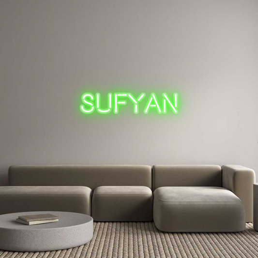 Custom Neon: sufyan