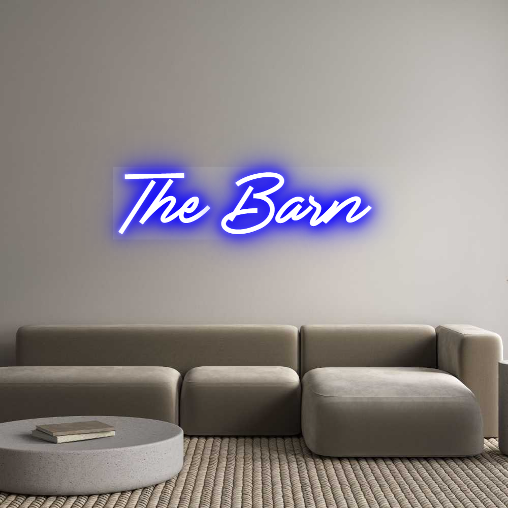 Custom Neon: The Barn