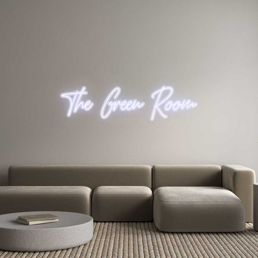 Custom Neon: The Green Room