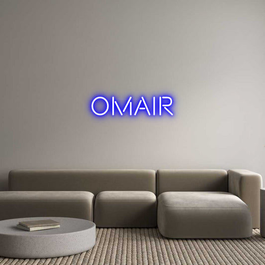 Custom Neon: Omair