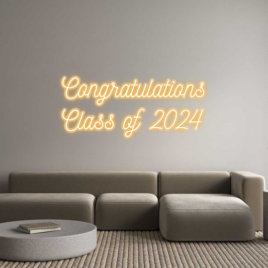 Custom Neon: Congratulatio...