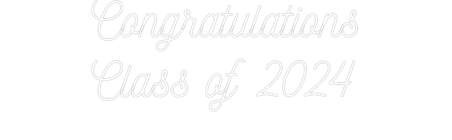 Custom Neon: Congratulatio...