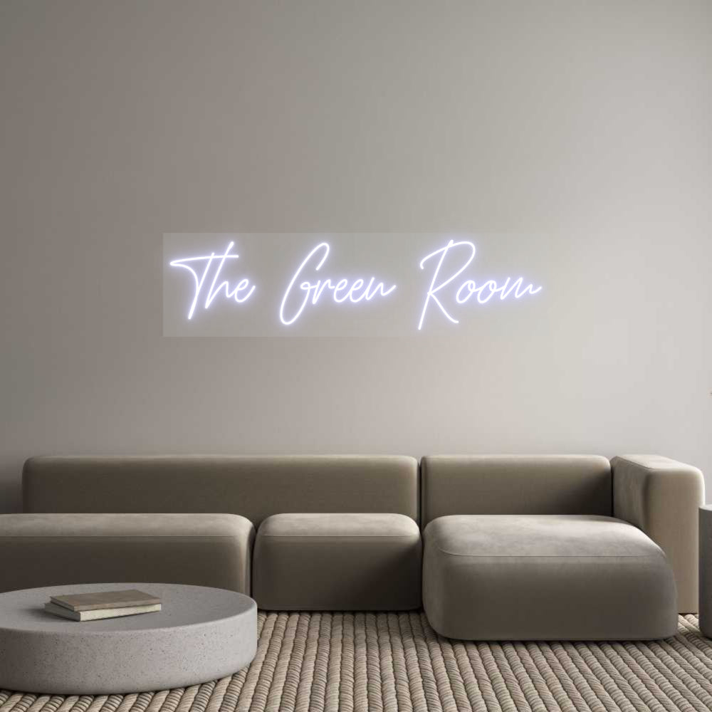 Custom Neon: The Green Room