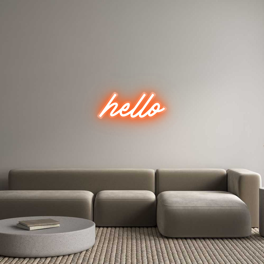 Custom Neon: hello