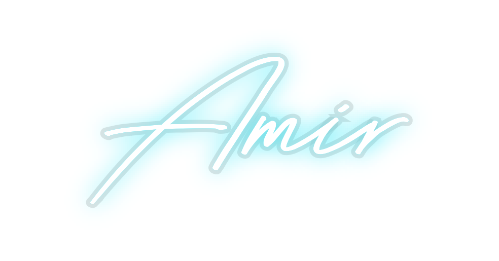 Custom Neon: Amir