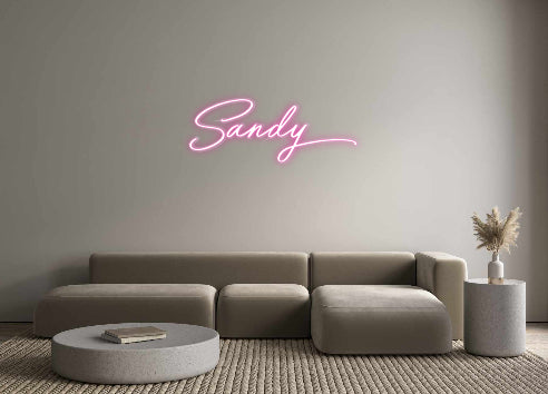 Custom Neon: Sandy