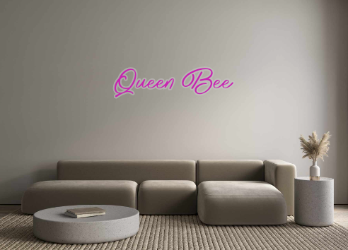 Custom Neon: Queen Bee