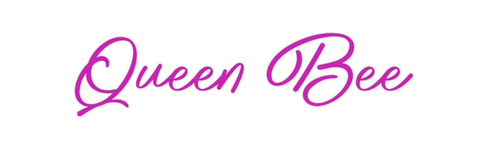 Custom Neon: Queen Bee