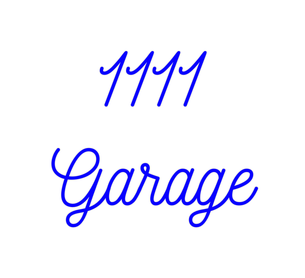 Custom Neon: 1111
Garage